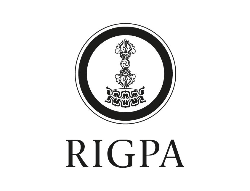 Rigpa logo - black